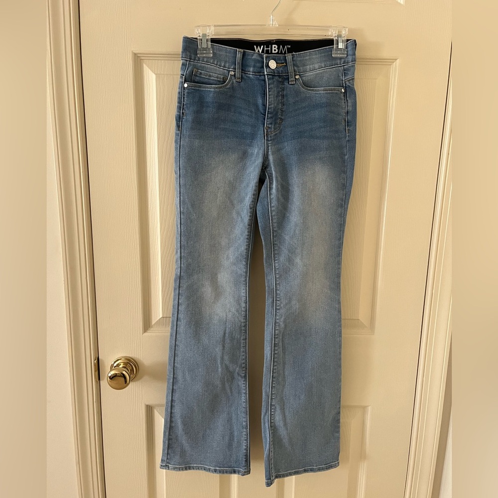 White House Black Market Bootcut Light Wash Jeans